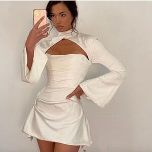 House of CB Toira Dress Ivory